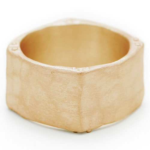 Strong + True Wide Ring (14K Solid Gold)