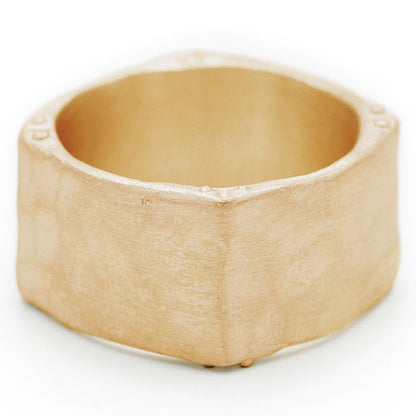 Strong + True Wide Ring (14K Solid Gold)