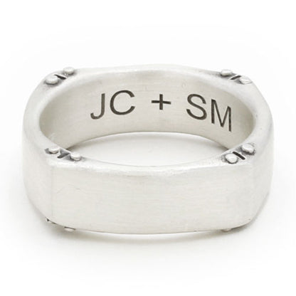 Strong + True Narrow Ring (Sterling Silver)