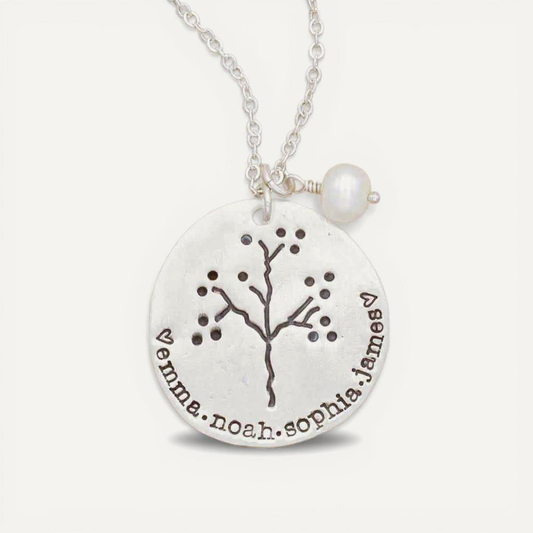 The Original Family Tree Necklace (Sterling Silver)