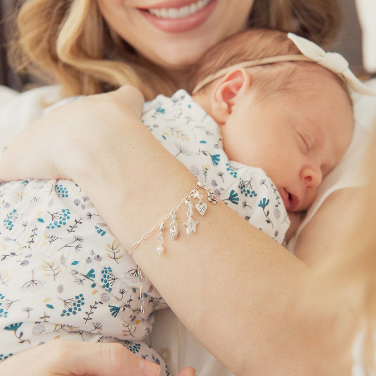 Twinkle Little Star Bracelet Charm (Sterling Silver)