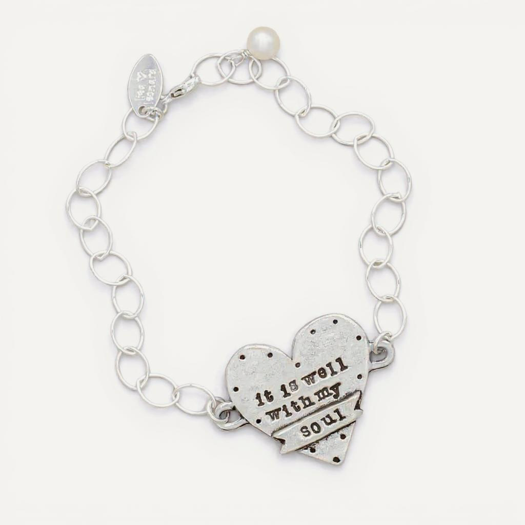 Well with My Soul Bracelet (Pewter)