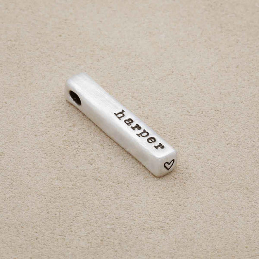 What Matters Most Charm - 1 Side (Sterling Silver)