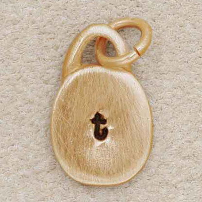 Wild About You Circle Charm (14K Solid Gold)