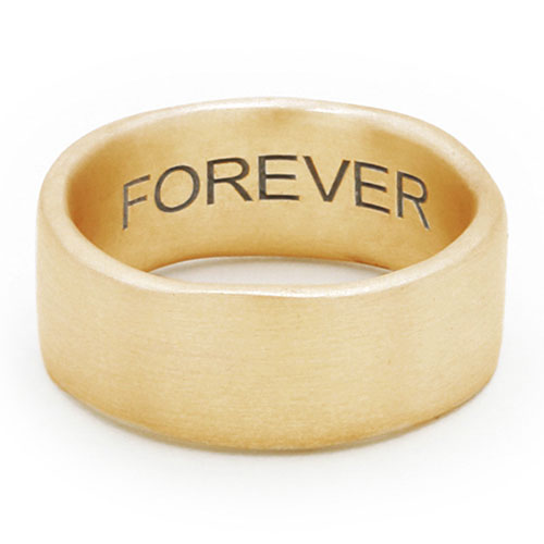 Word of Honor Ring (14K Solid Gold)