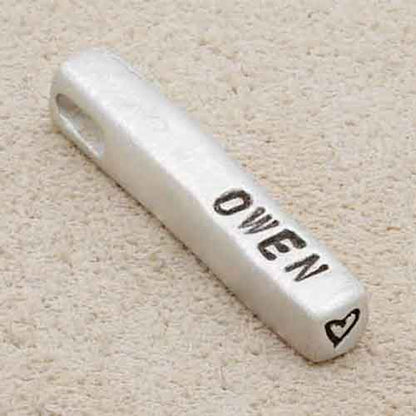 Word of the Year Charm - 1 Side (Sterling Silver)