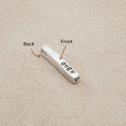 Word of the Year Charm - 2 Sides (Sterling Silver)