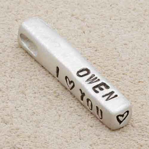 Word of the Year Charm - 4 Sides (Sterling Silver)