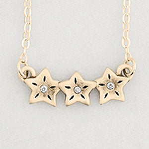 Your Spark Necklace (14K Solid Gold)